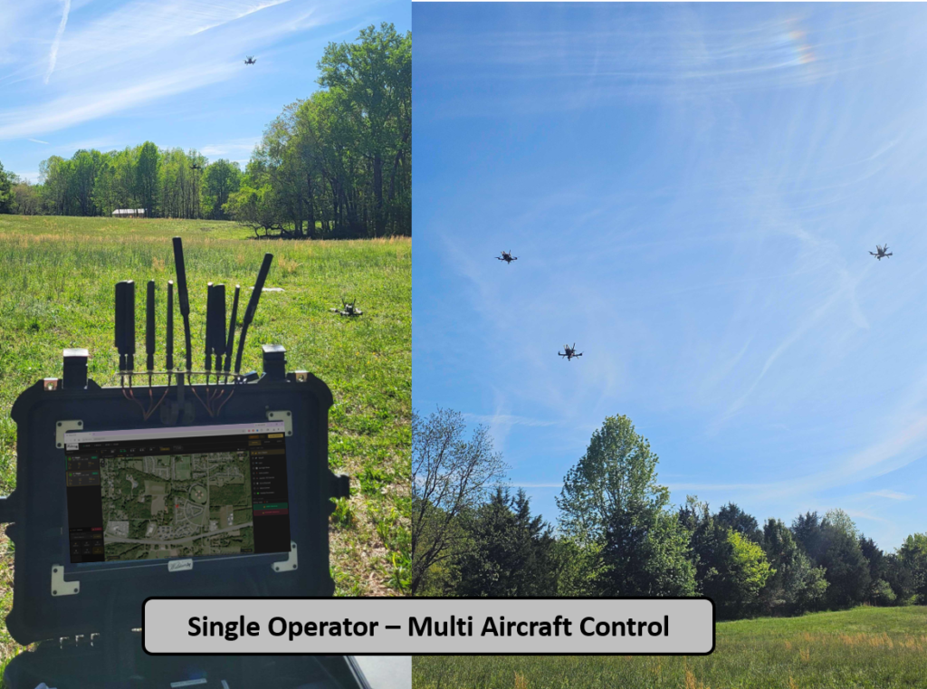Multi aircraft control Wilstair GCS